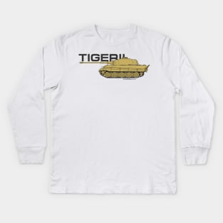 Tiger II T-shirt Kids Long Sleeve T-Shirt